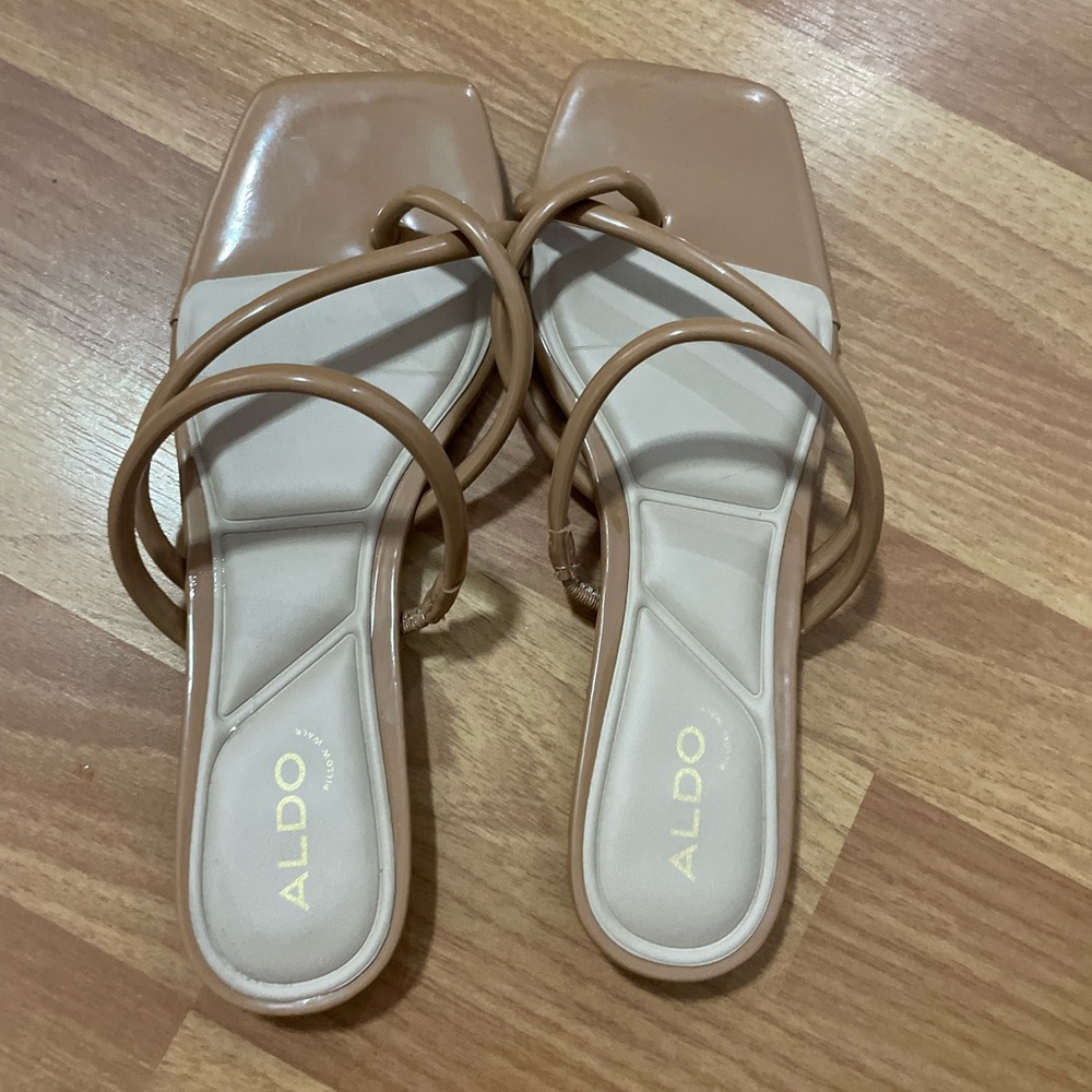 ALDO Women's Beige Strappy Sandals